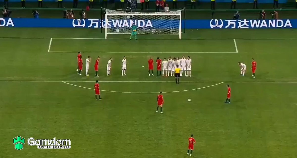 World Cup freekick