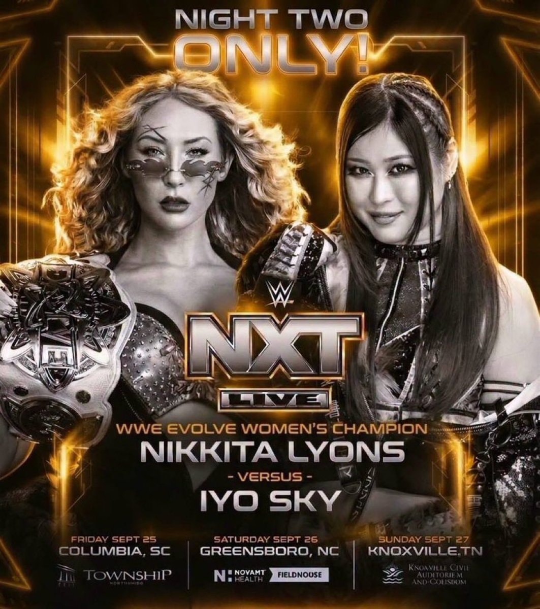 Iyo Sky vs Nikkita Lyons NXT Iyo Sky vs Nikkita Lyons NXT