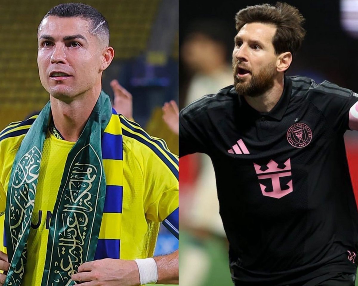 Messi and Cristiano Ronaldo goal stats