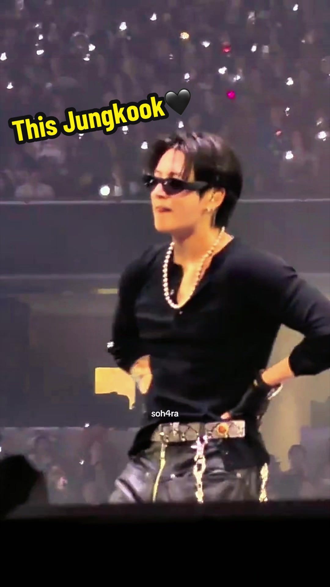 Jungkook stage look