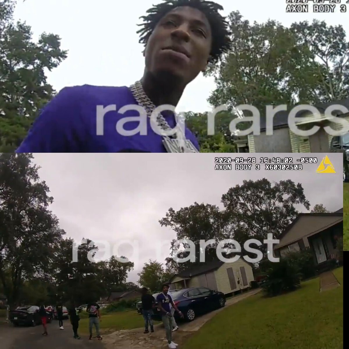 NBA YoungBoy 2020 arrest footage