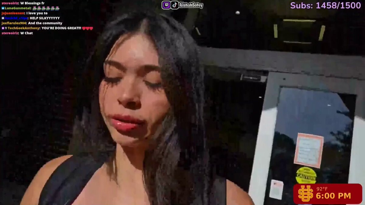Aishah Sofey fans outside Streamer University