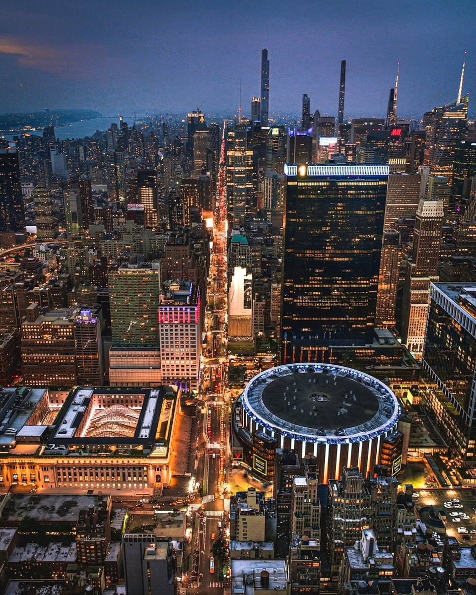 New York City night view