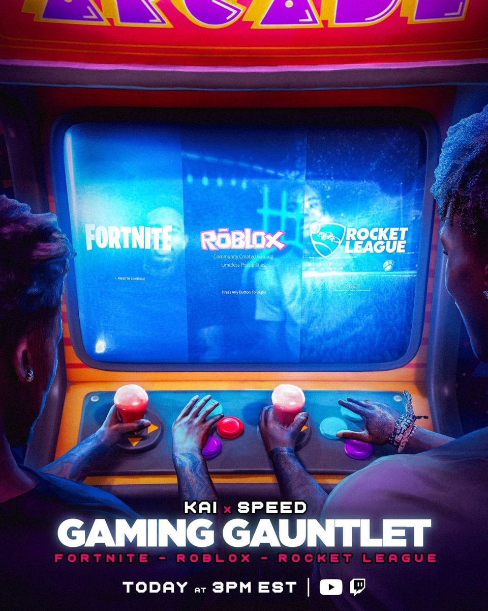 Kai Cenat IShowSpeed Gaming Gauntlet