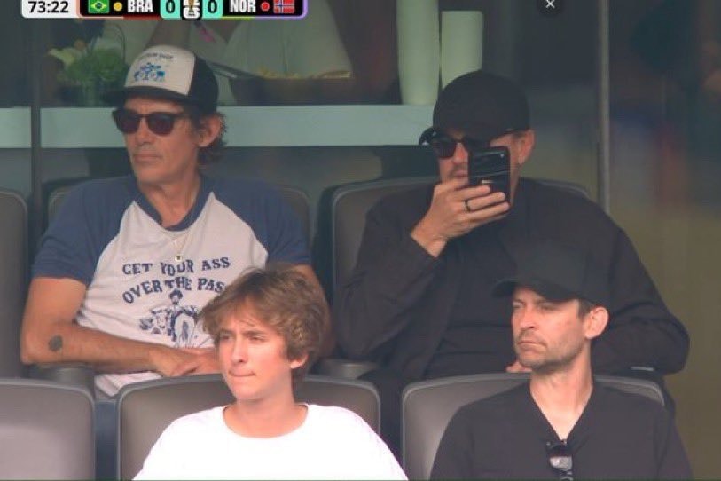 Tobey Maguire Leonardo DiCaprio World Cup Brazil Norway