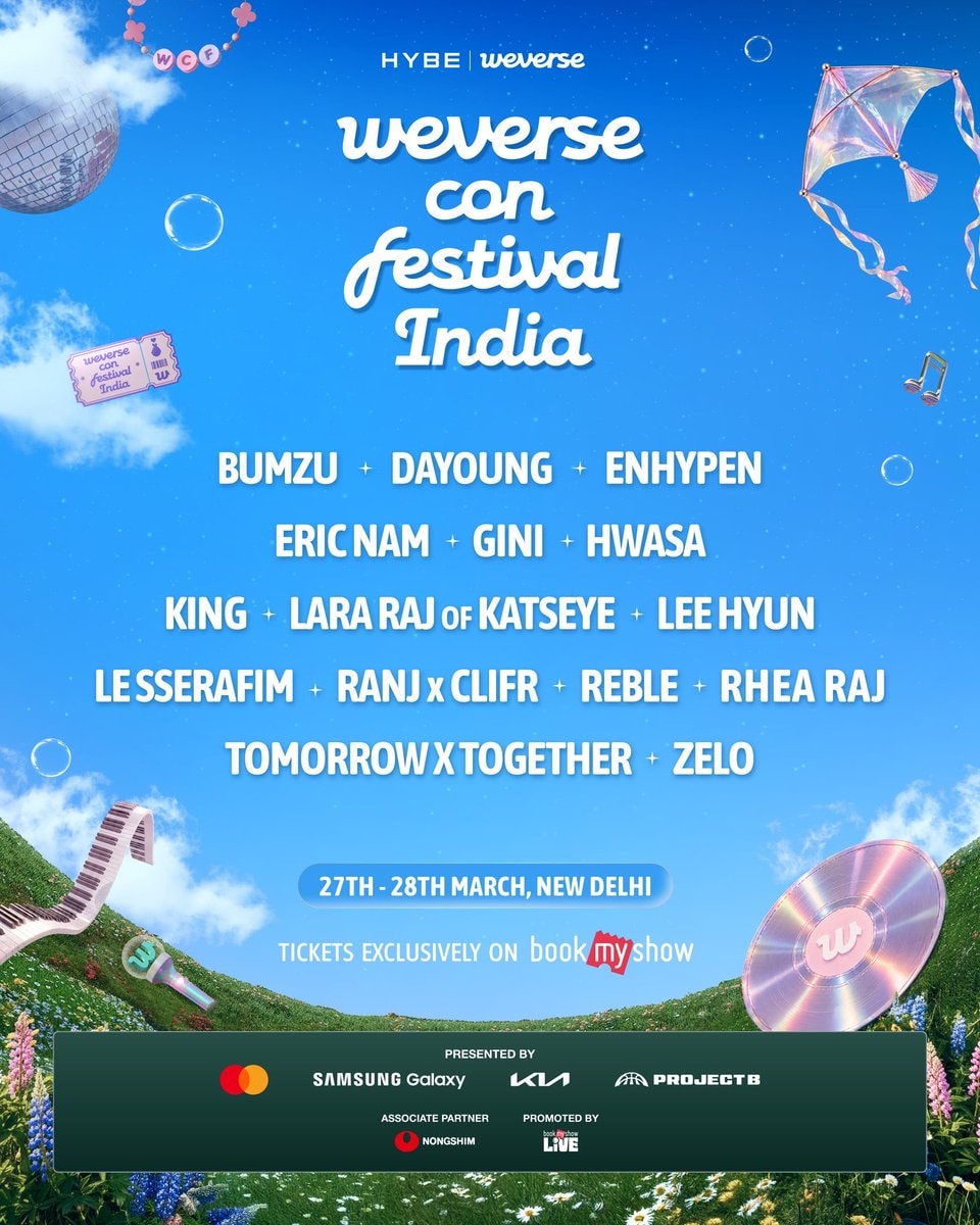 Lara KATSEYE Weverse Con Festival India