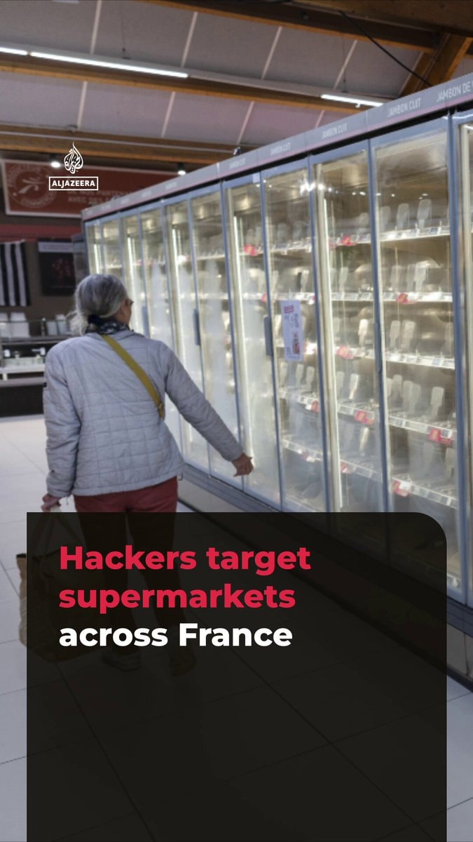 Hackers target supermarkets across France Hackers target supermarkets across France