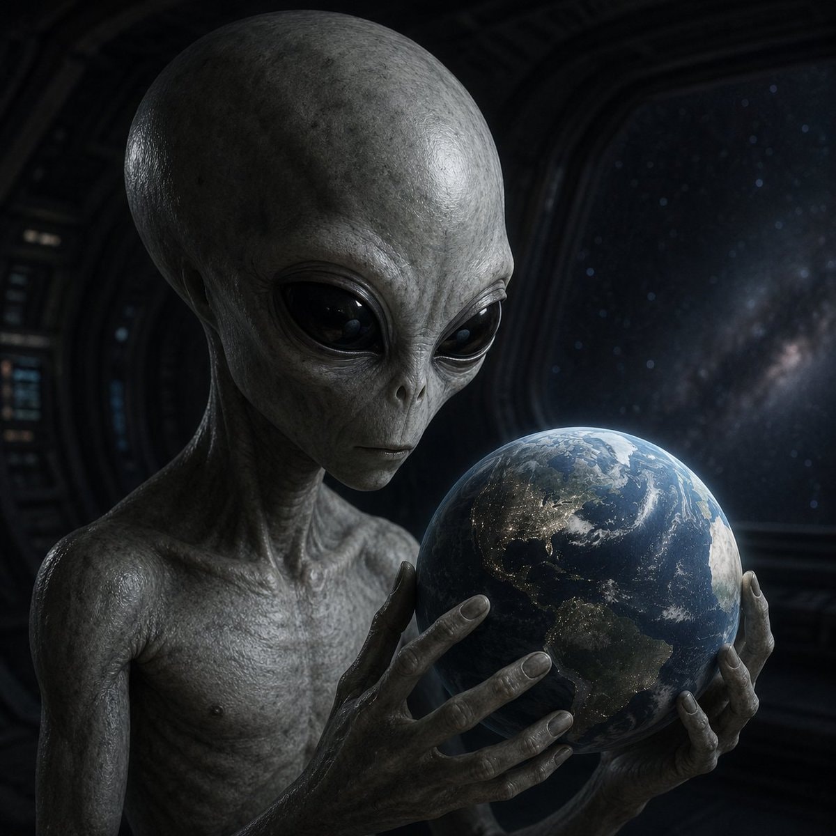 Steven Spielberg aliens on Earth (photo 2 of 2)