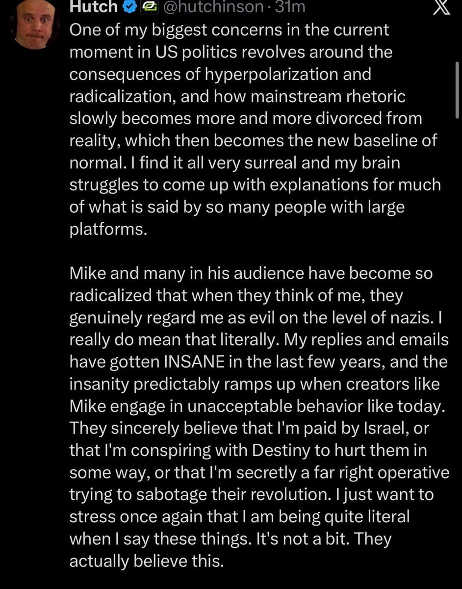 Hutch on MikeFromPA and polarization (photo 2 of 3)