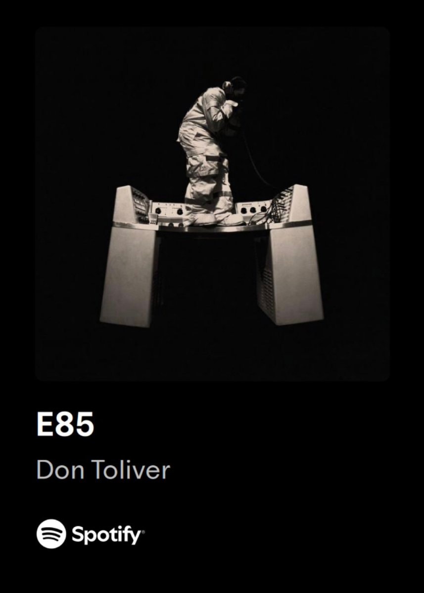 Don Toliver E85 300 million Spotify streams (photo 2 of 2)