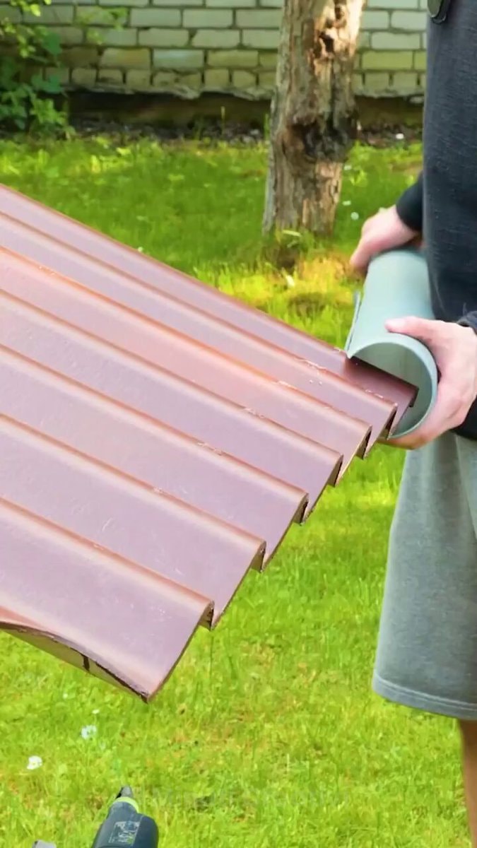 DIY rainwater collection setup