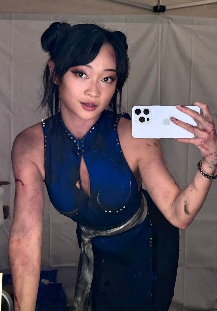 Callina Liang as Chun-Li in STREET FIGHTER Callina Liang as Chun-Li in STREET FIGHTER