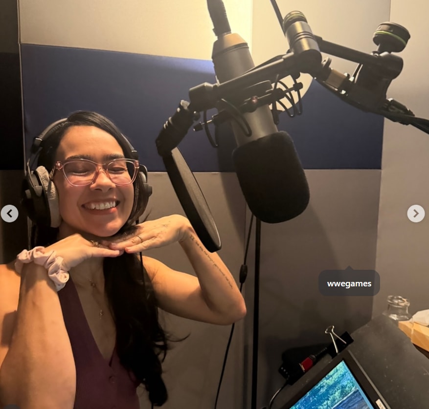 AJ Lee WWE2K voiceover