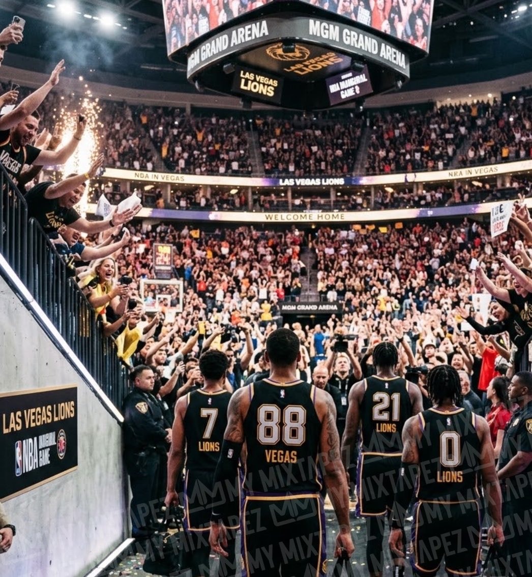 Las Vegas Lions NBA inaugural game