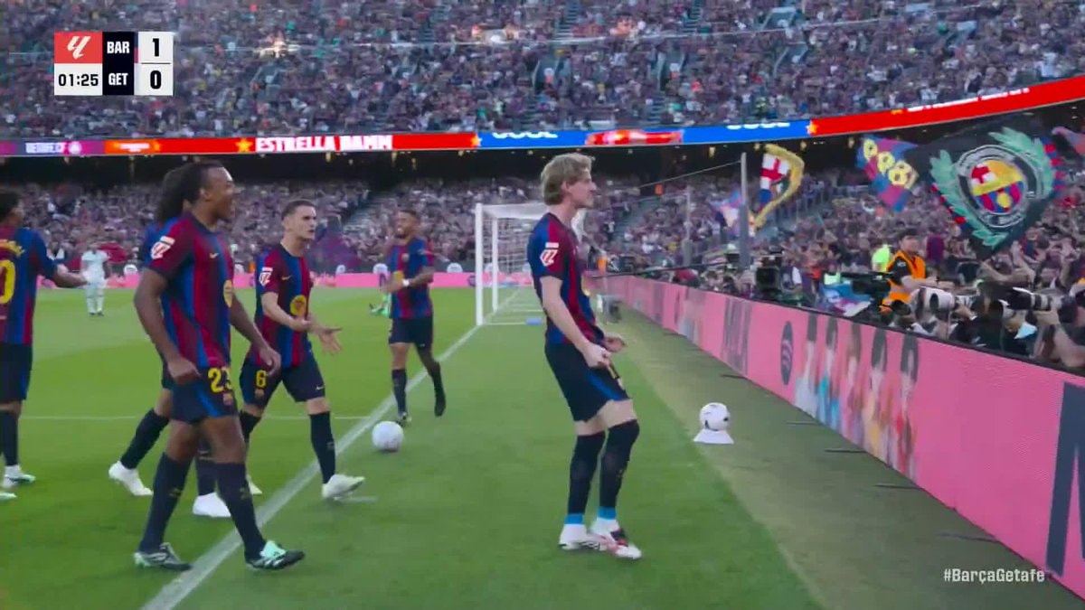 Anthony Gordon first Barcelona goal