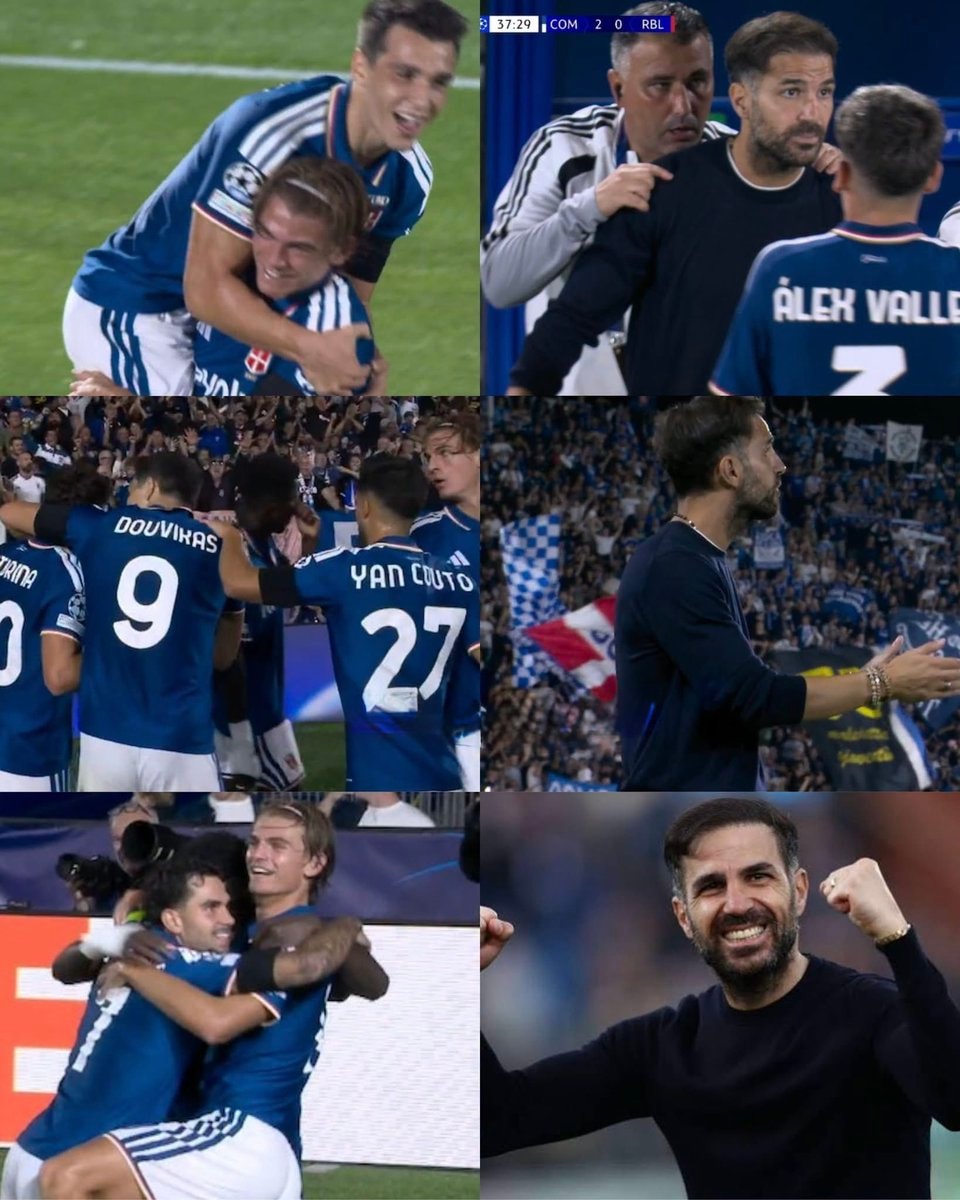 Fàbregas Como debut vs RB Leipzig