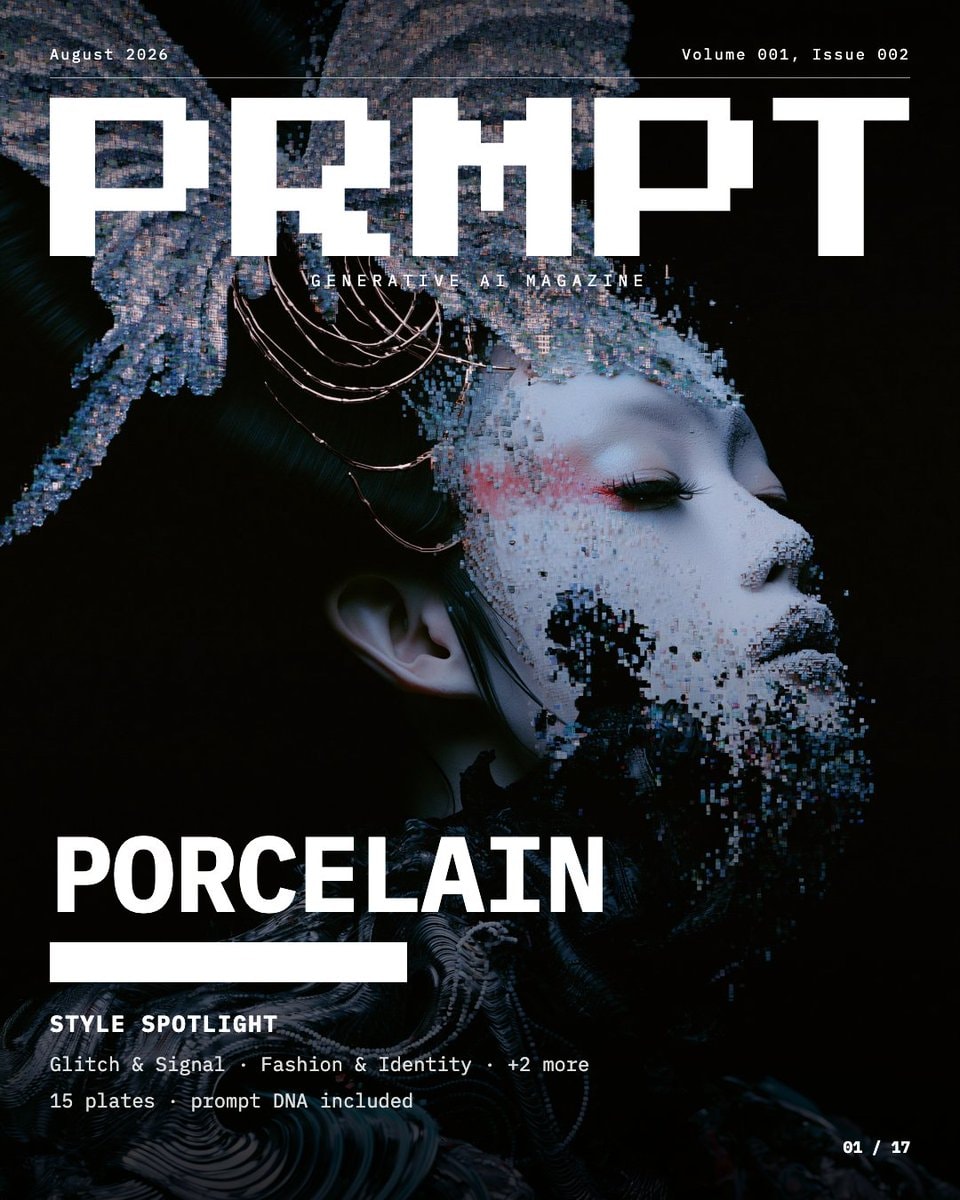 PRMPT MAG Issue 002 Porcelain