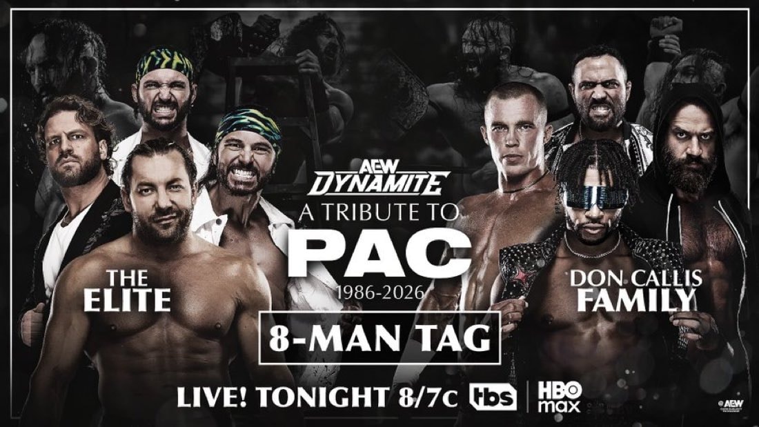 AEW Dynamite Tribute To PAC