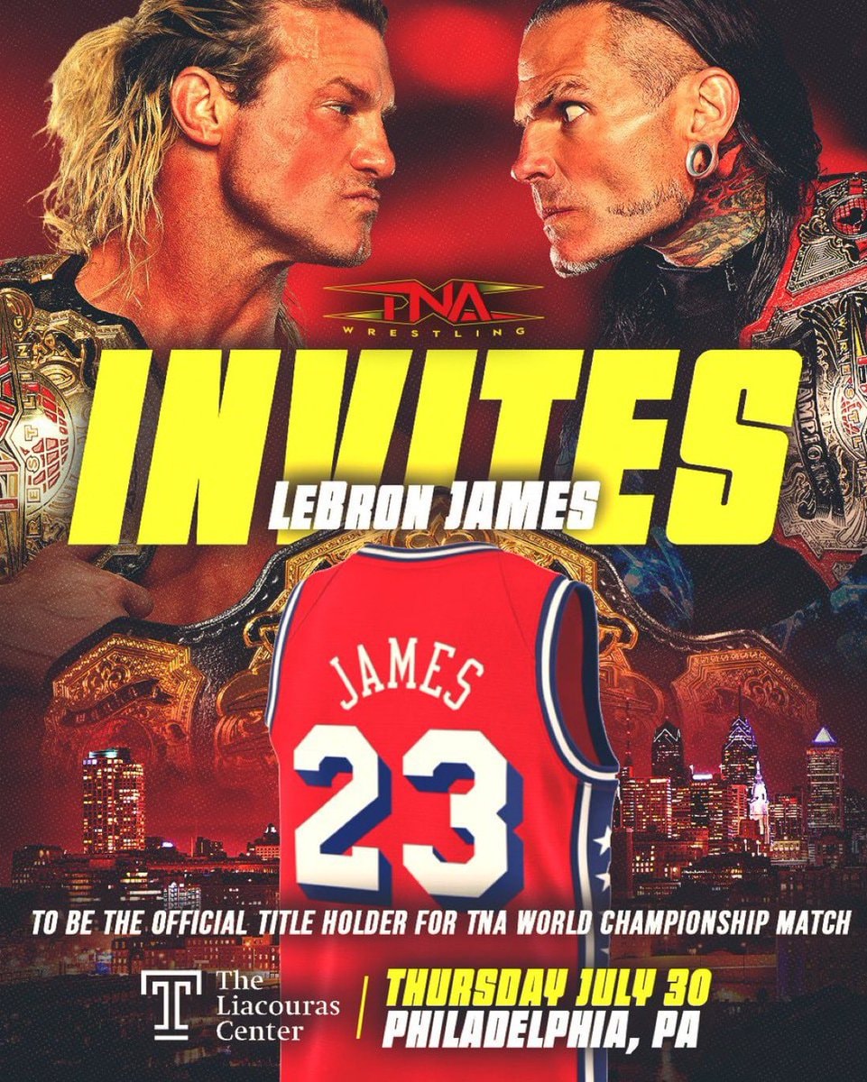 TNA invites LeBron James to iMPACT! Philadelphia