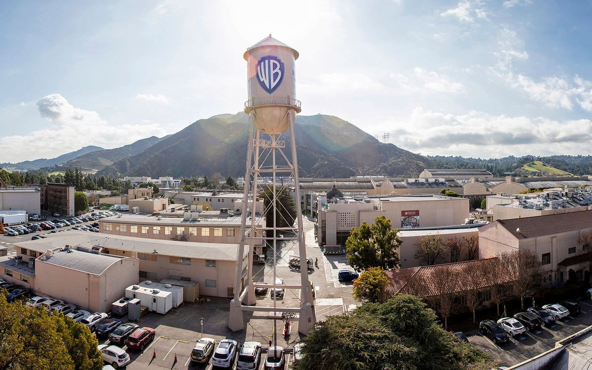 Warner Bros. studio lot water tower