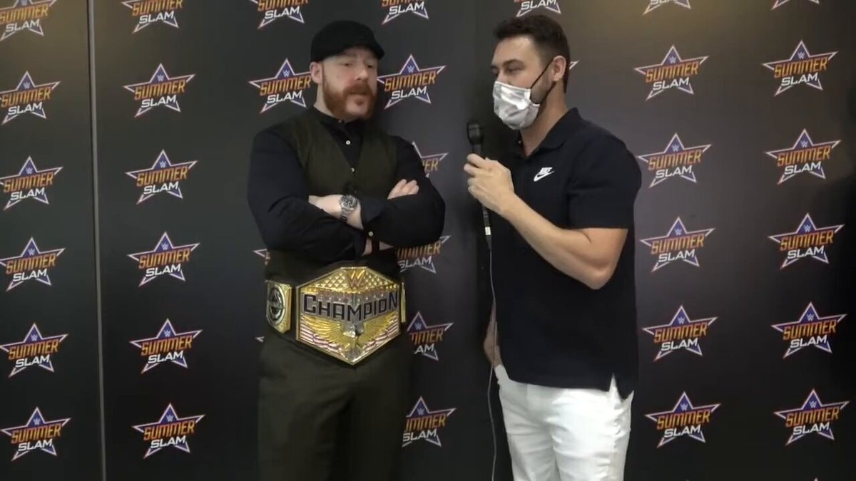 Sheamus SummerSlam 2021 interview