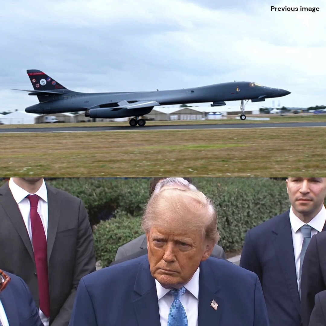 B-1 Lancer bombers leave RAF Fairford