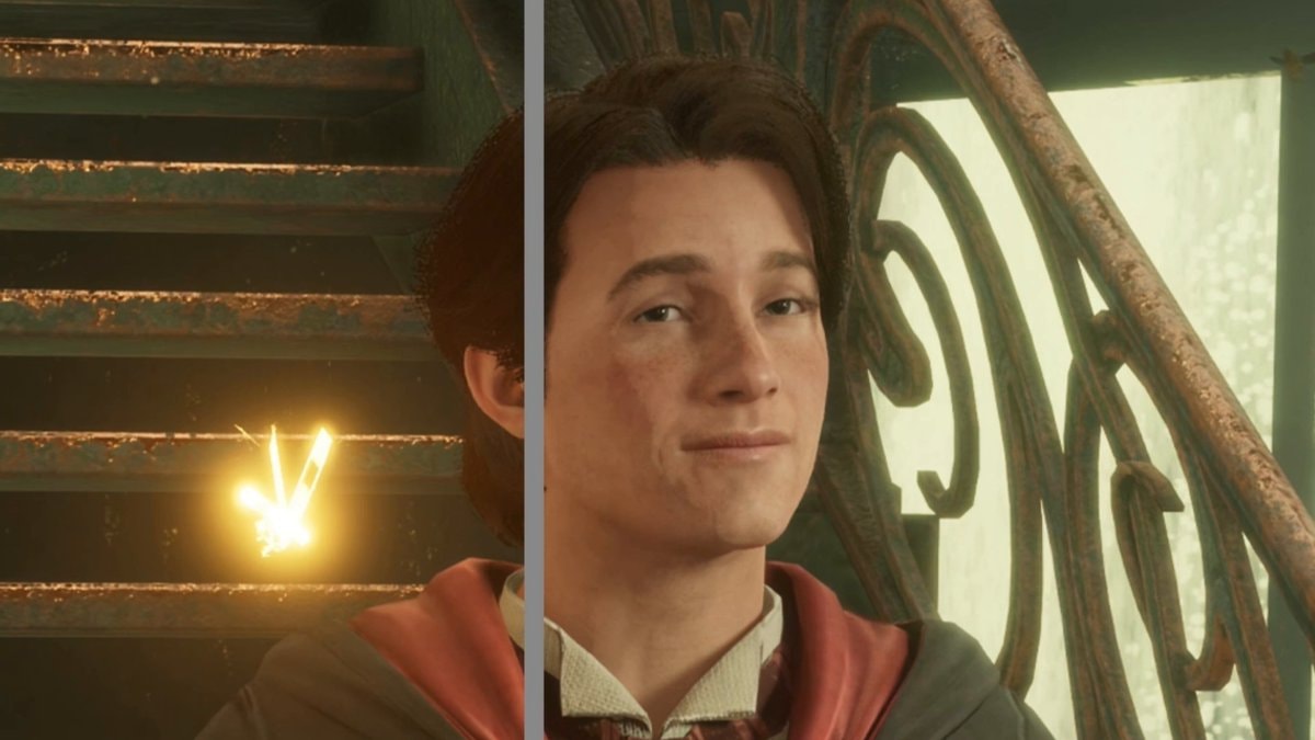Hogwarts Legacy DLSS 5 comparison