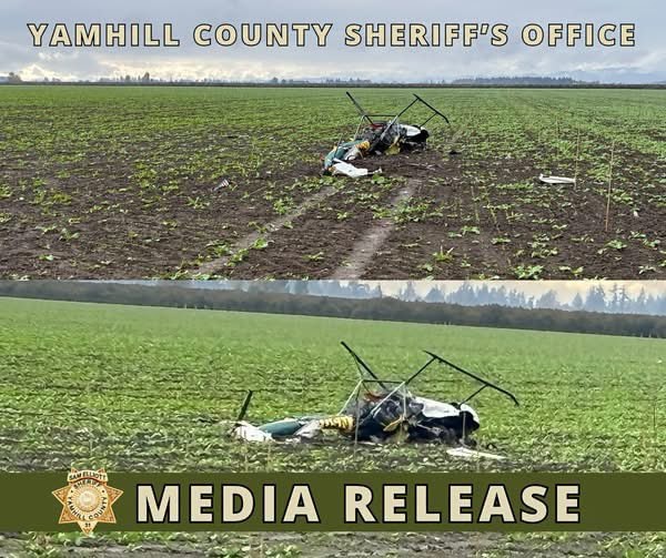 McMinnville Oregon helicopter collision (photo 2 of 2)