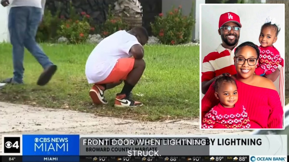 Lightning strike kills mother and daughter in Margate