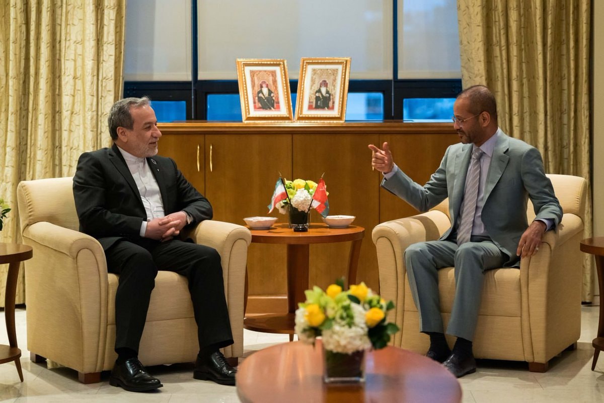 Araghchi and Badr Albusaidi meet at the UN