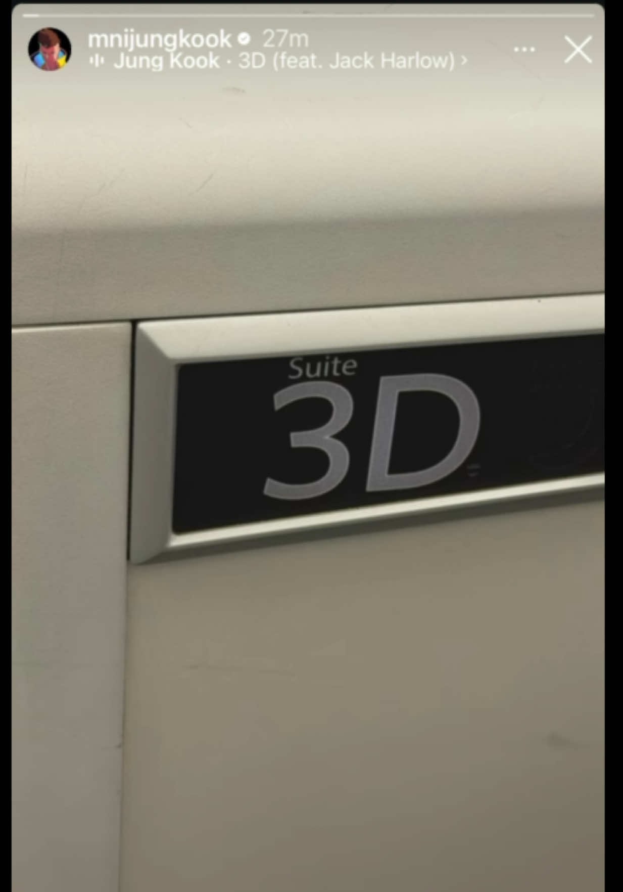 Jungkook Suite 3D post
