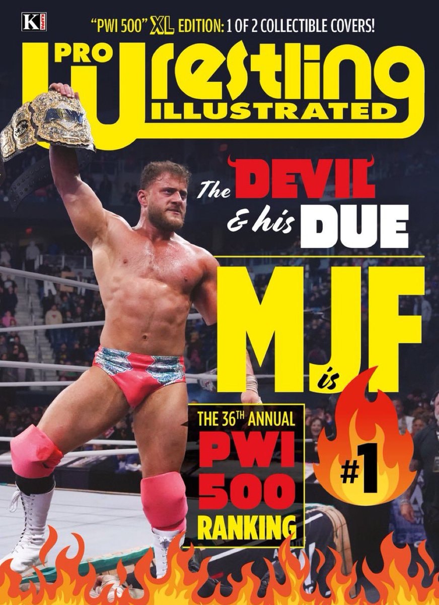 MJF 2026 PWI 500 number one (photo 2 of 2) MJF 2026 PWI 500 number one (photo 2 of 2)