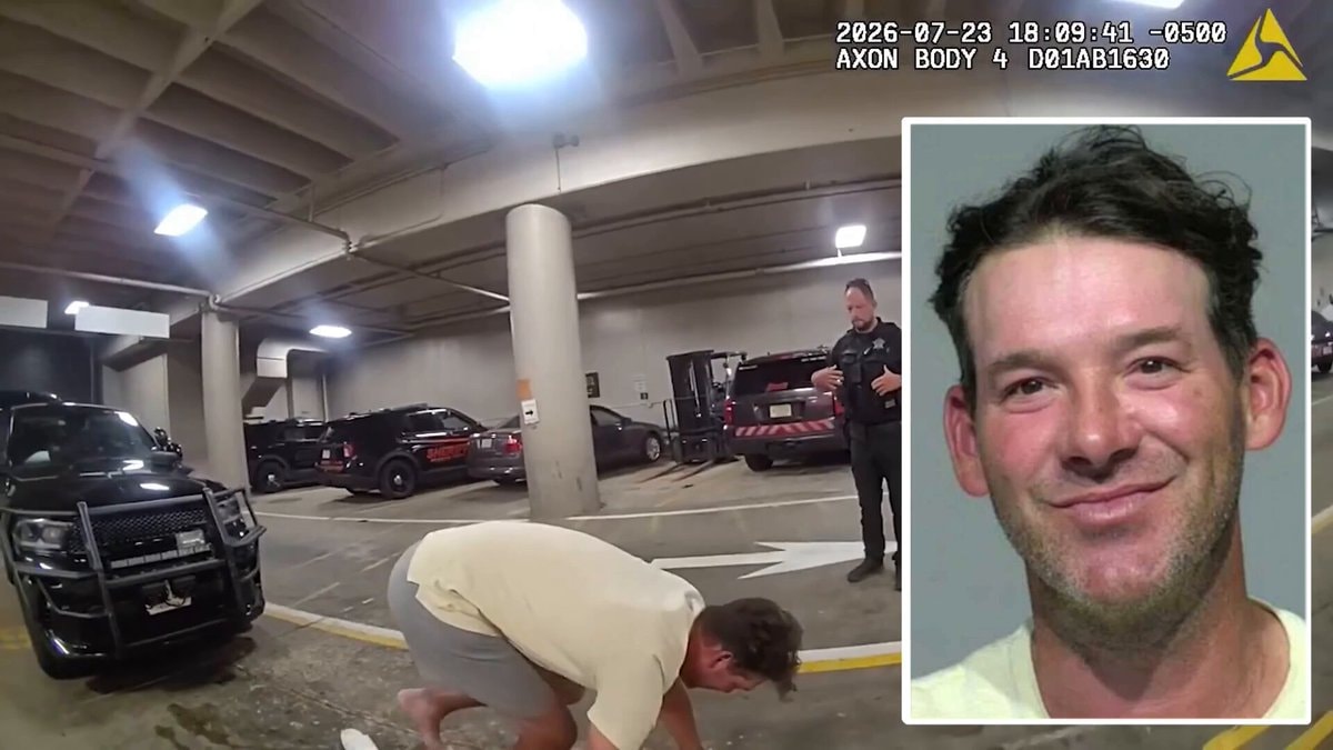 Tony Romo bodycam footage arrest