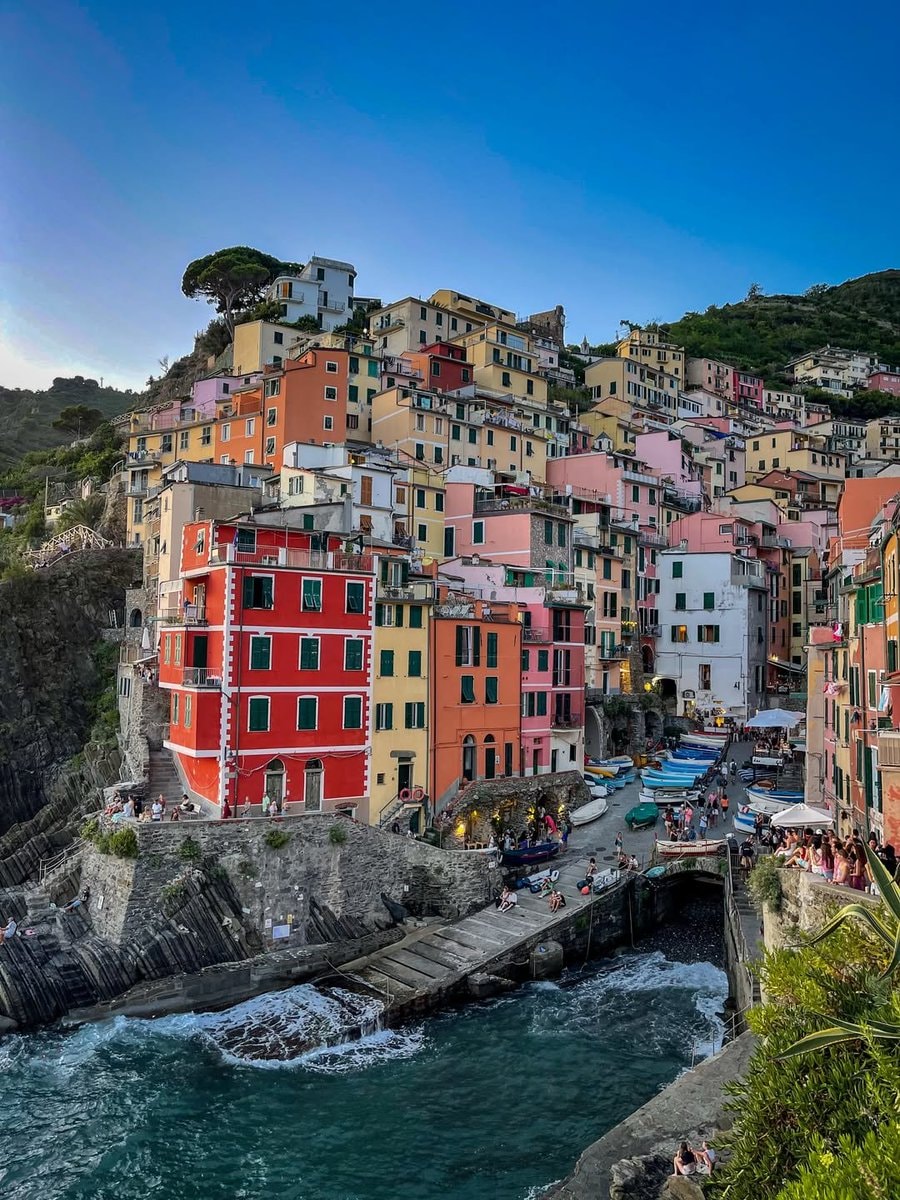 Liguria Italy coastal village