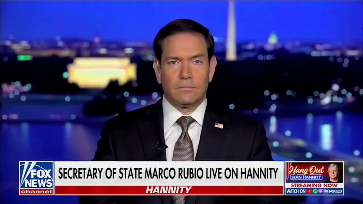 Marco Rubio on UK incident