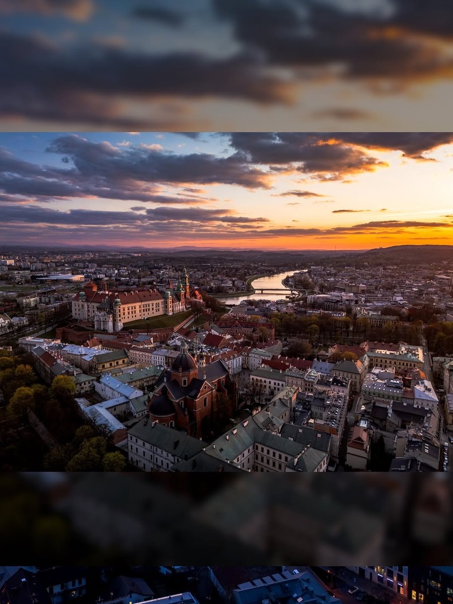 Krakow Poland aerial view (photo 3 of 4)