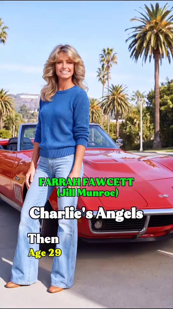 Farrah Fawcett Jill Munroe Charlie's Angels
