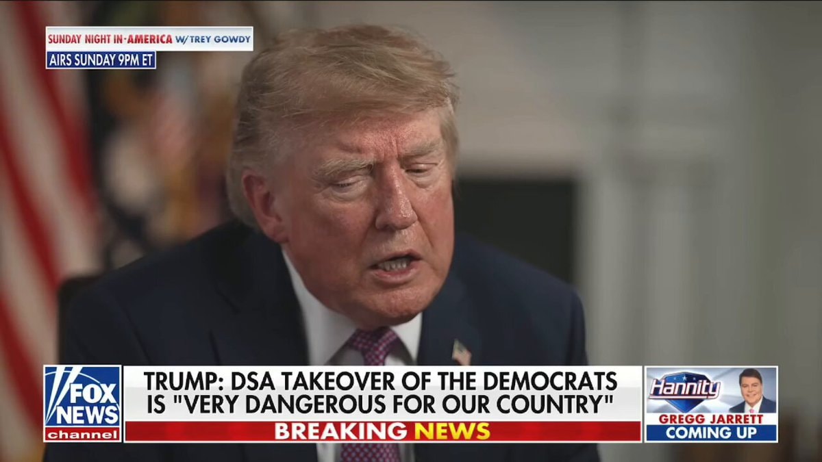 Trump DSA Takeover Warning