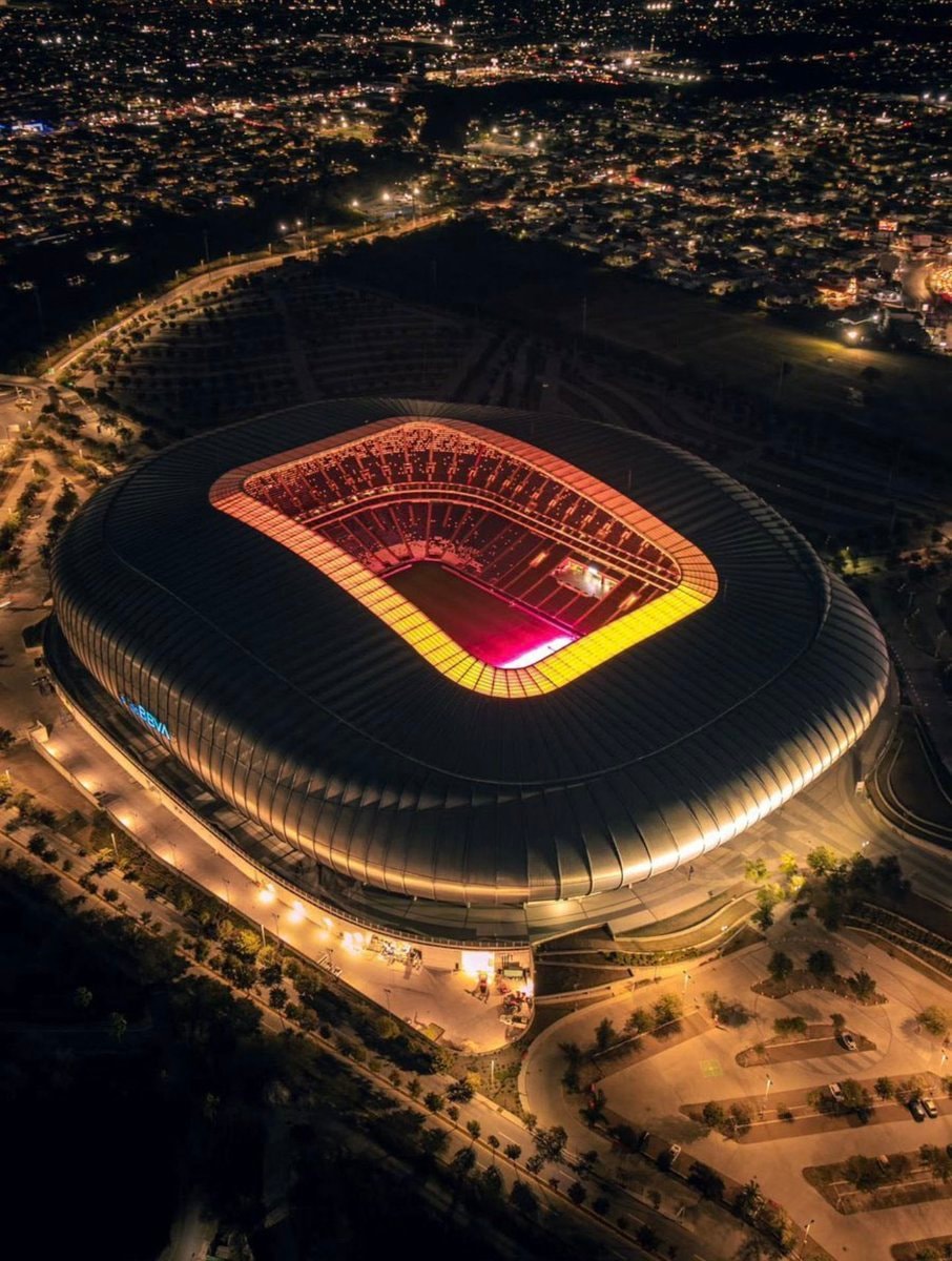 Estadio Monterrey at dusk (photo 3 of 3)