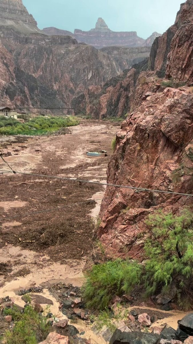 Grand Canyon flood search Arizona