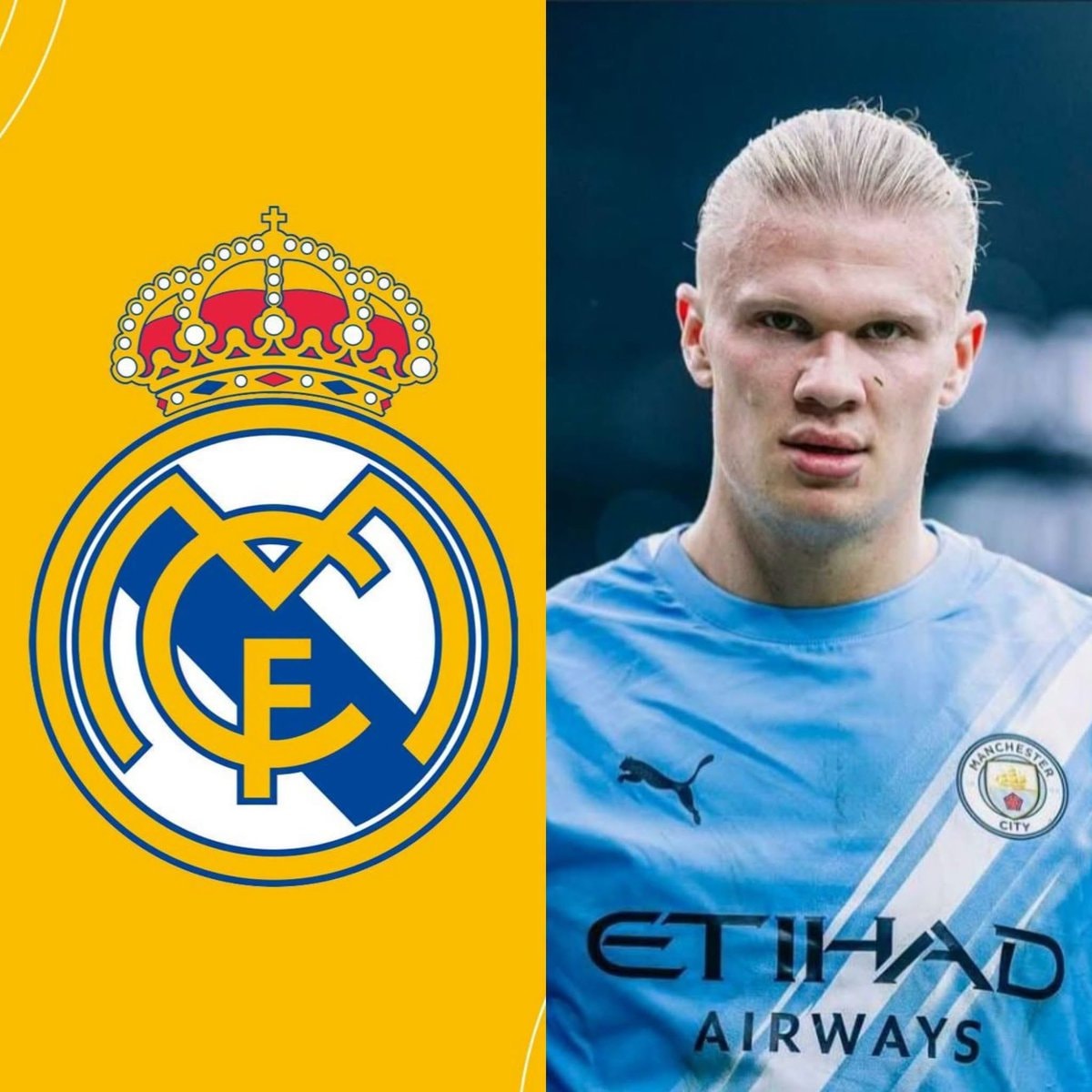 Erling Haaland Real Madrid transfer rumors