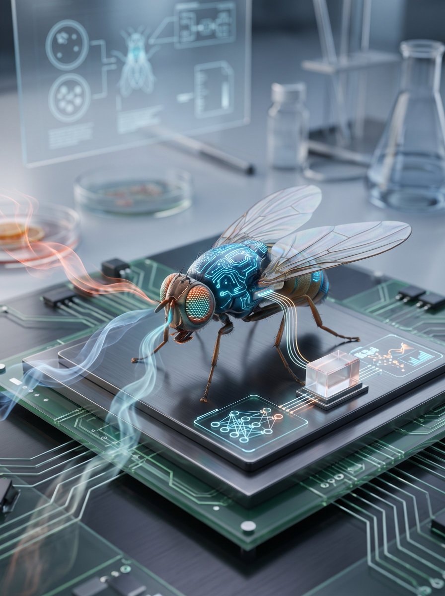 Fruit Fly-Inspired AI