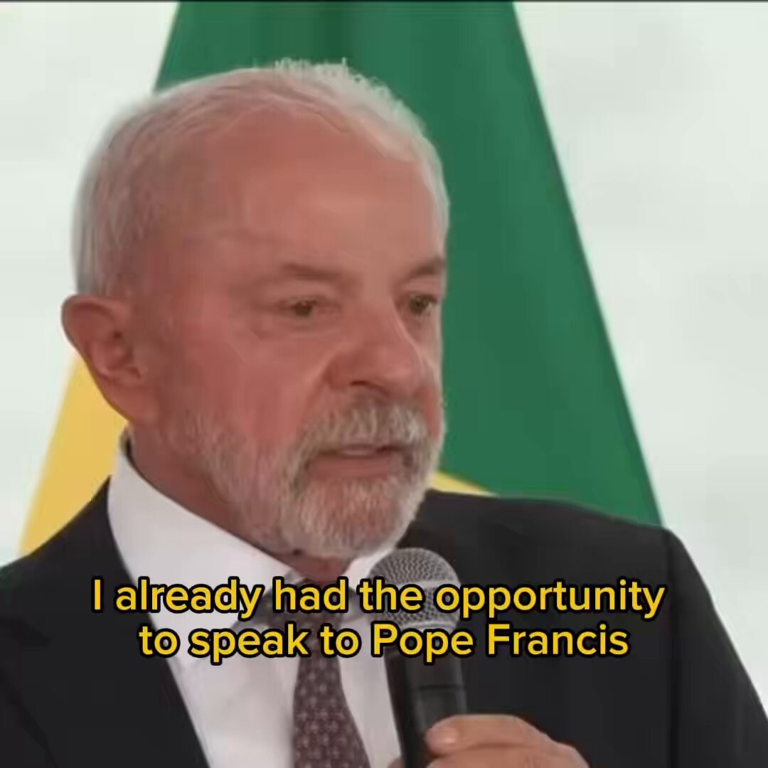 Lula Brazil Catholic Church Pope Francis