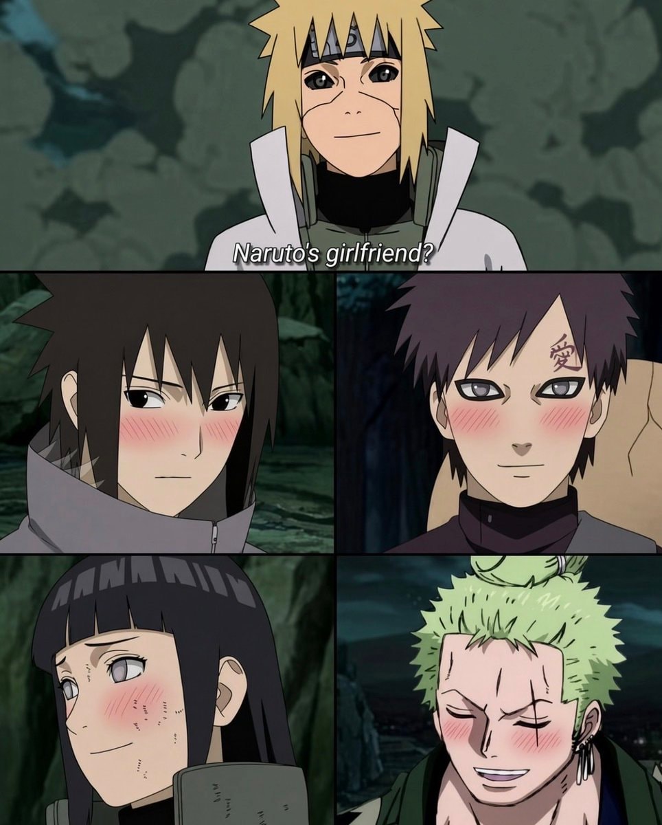 Naruto girlfriend meme reaction