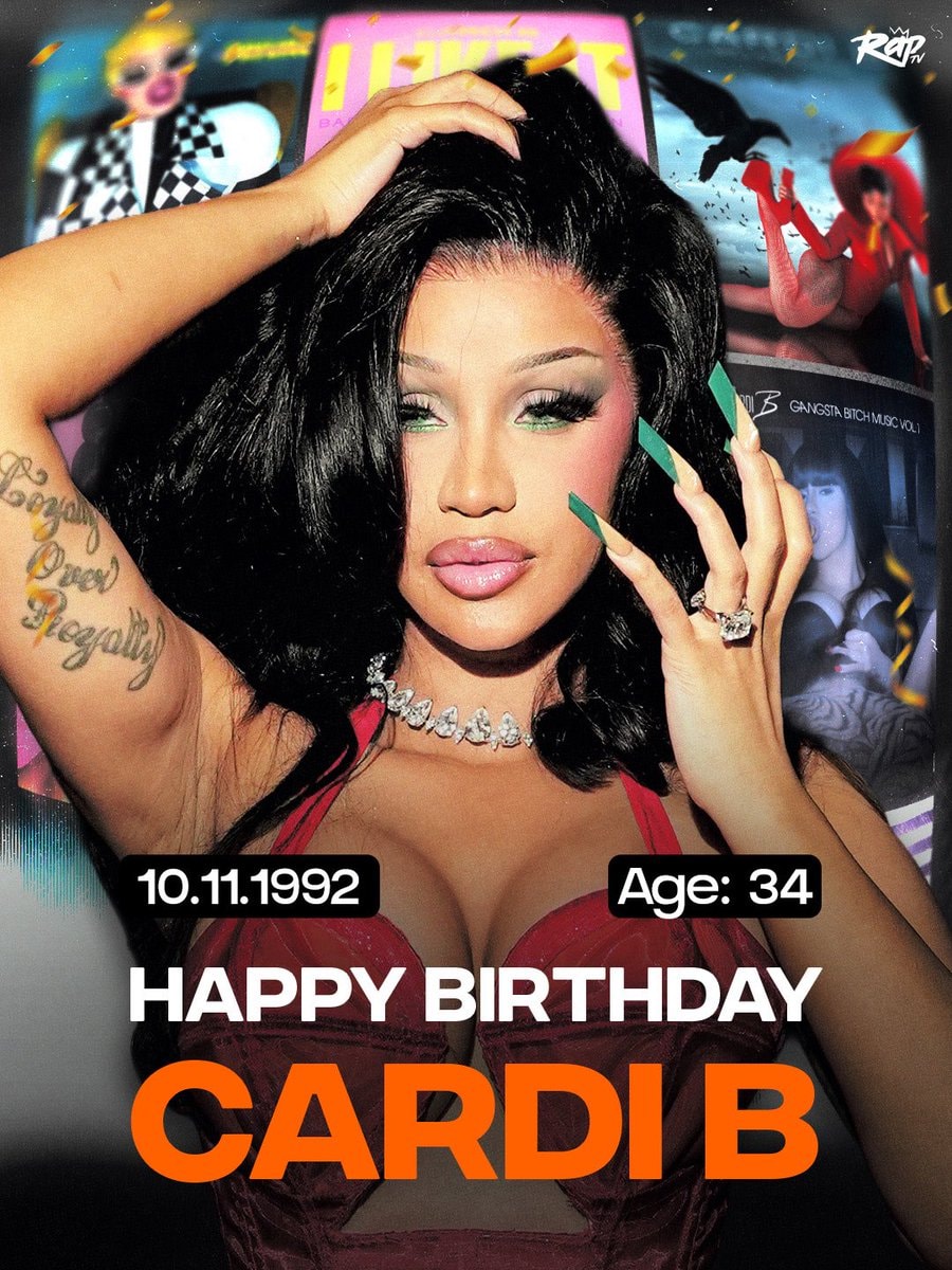 Cardi B 34th Birthday