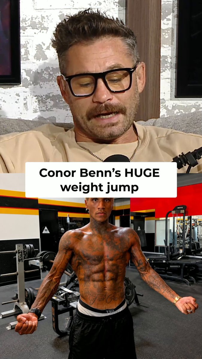 Conor Benn 168lbs jump plan Conor Benn 168lbs jump plan