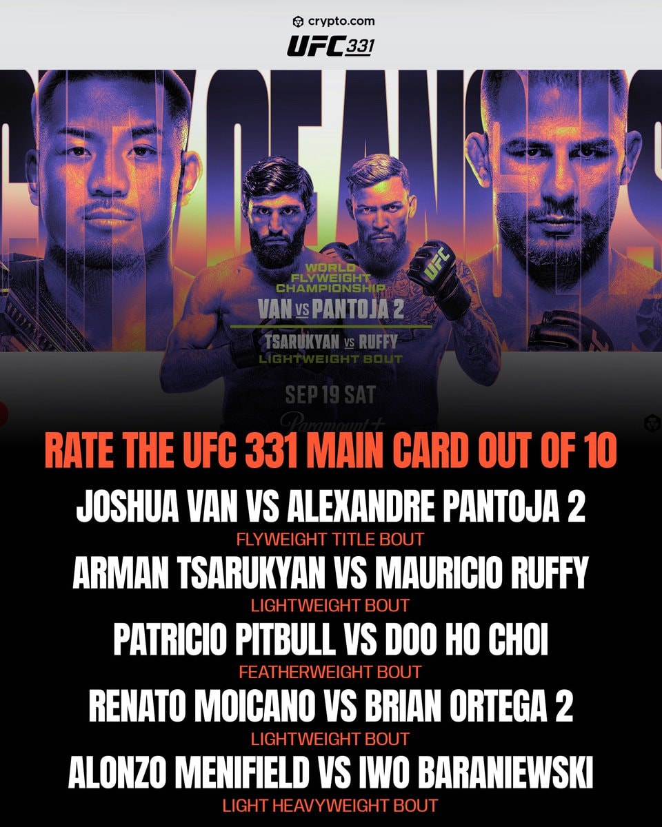 UFC 331 Fight Week excitement