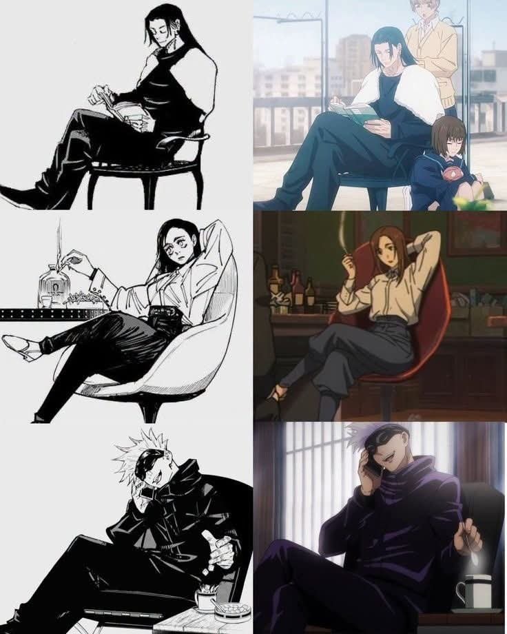 Manga Anime character collage