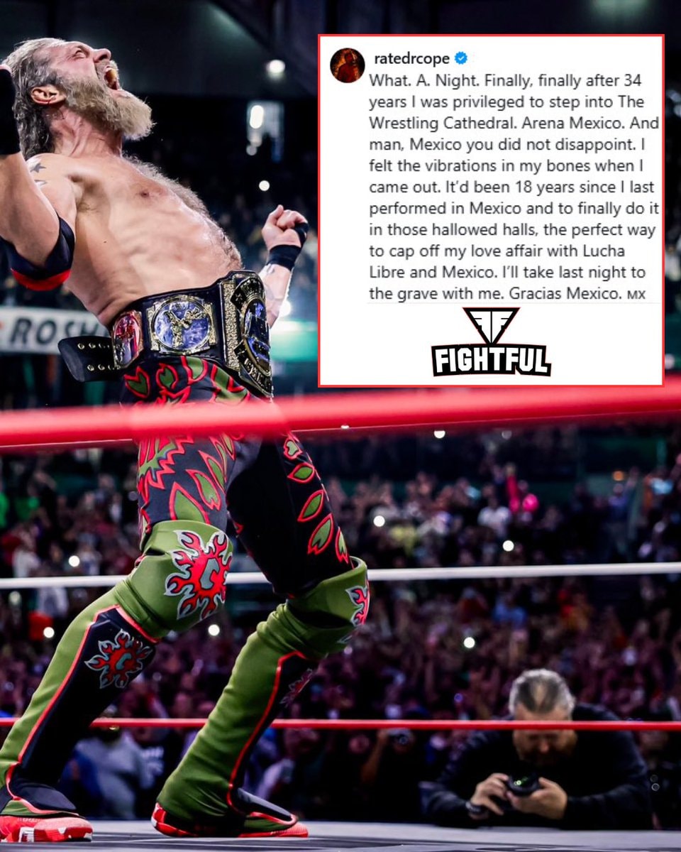 Adam Copeland Arena Mexico debut