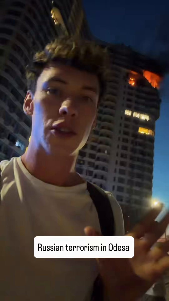 Caolan Robertson Odesa strike Ukraine